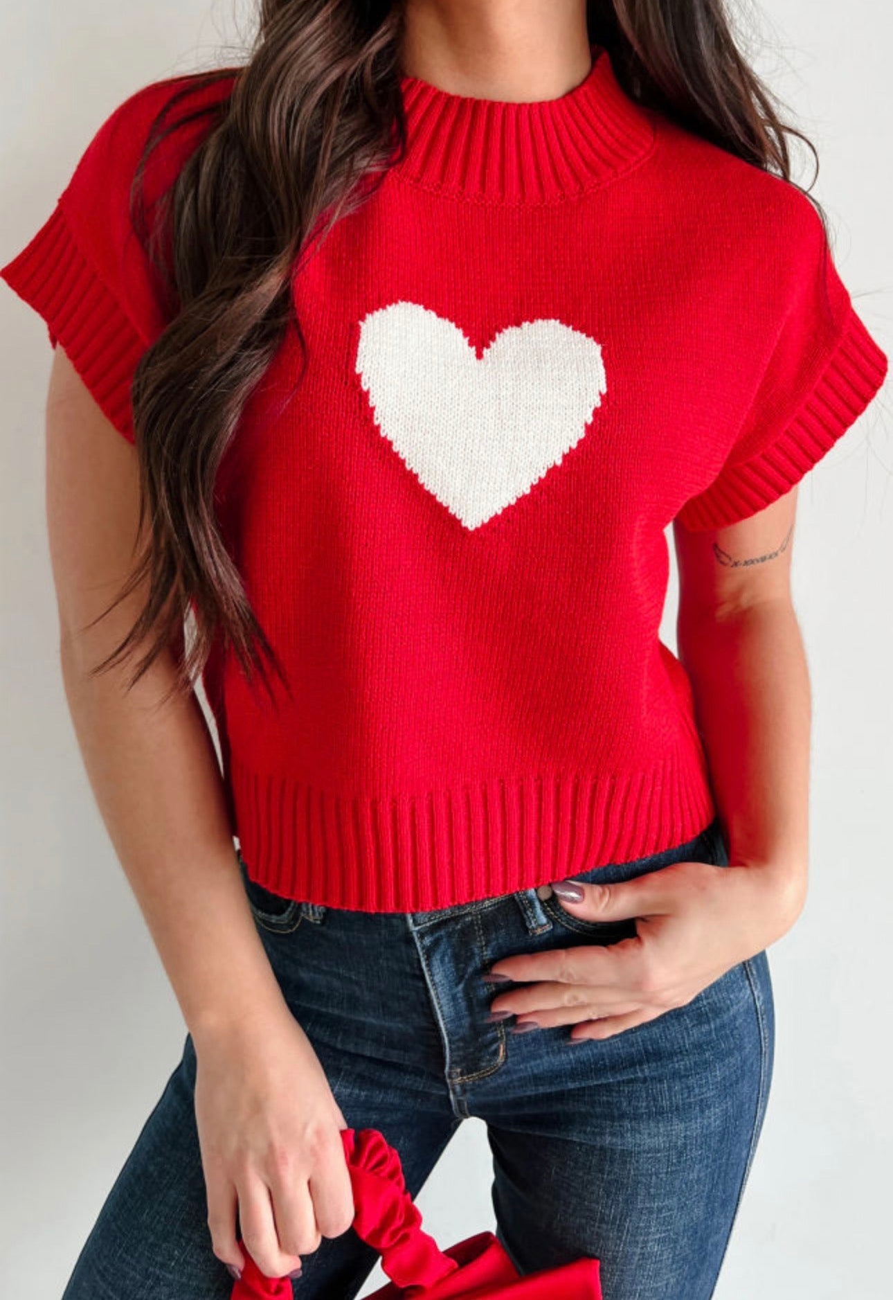 Heart on Fire Knit Top