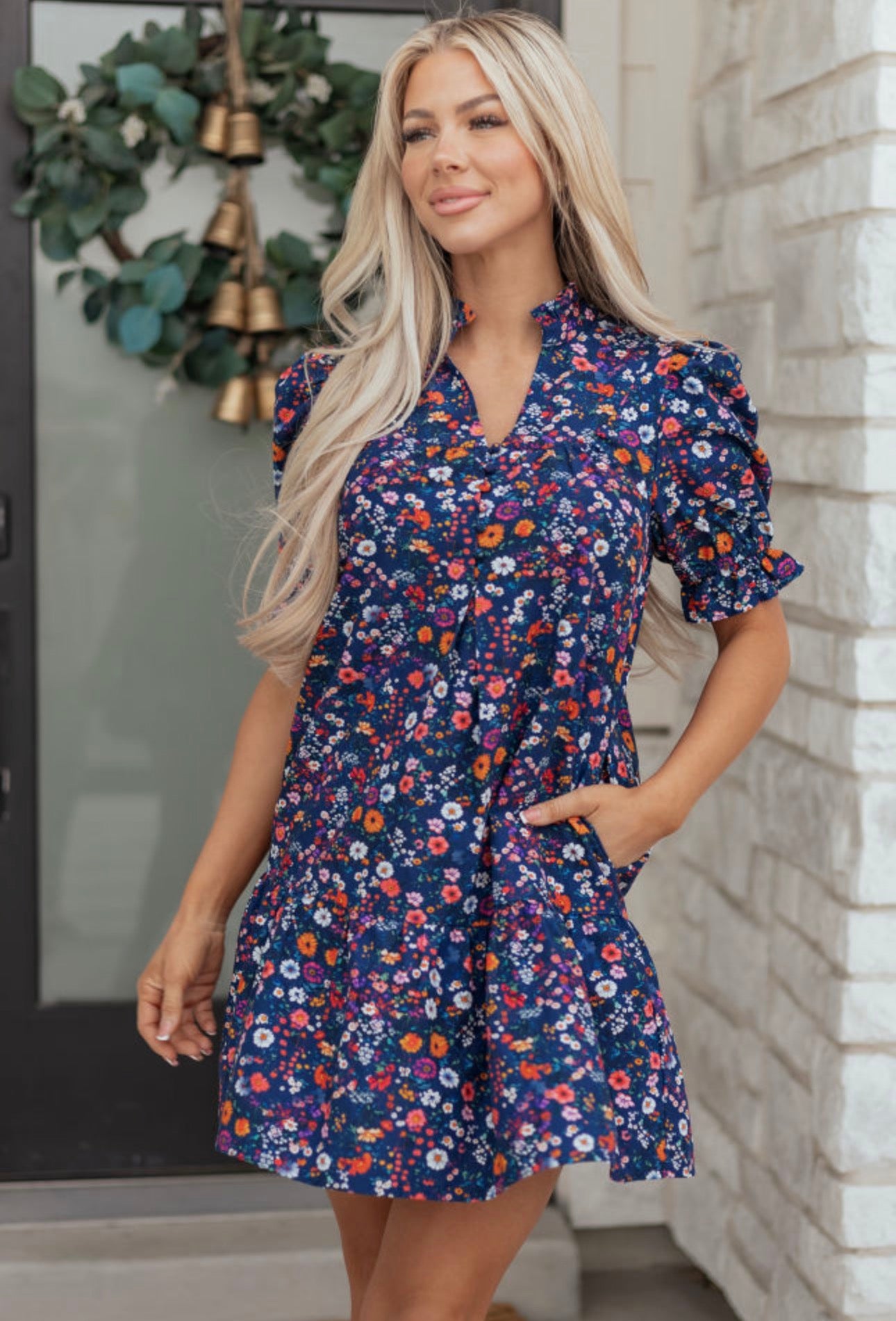 Midnight Meadow Dress