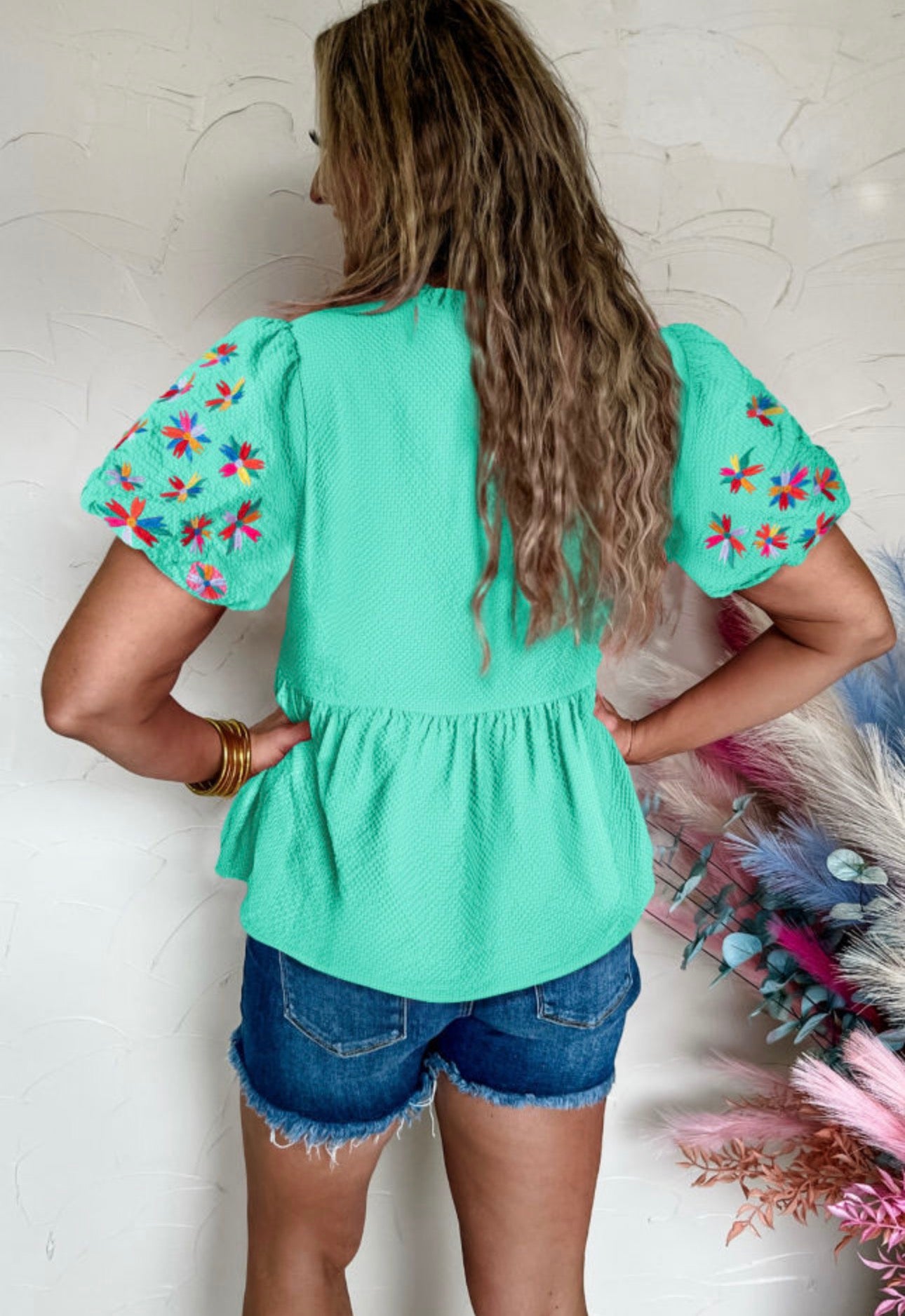 Mint To Be Bloom Top