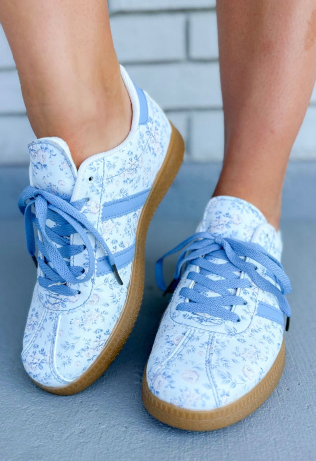 Varsity Bloom Sneakers