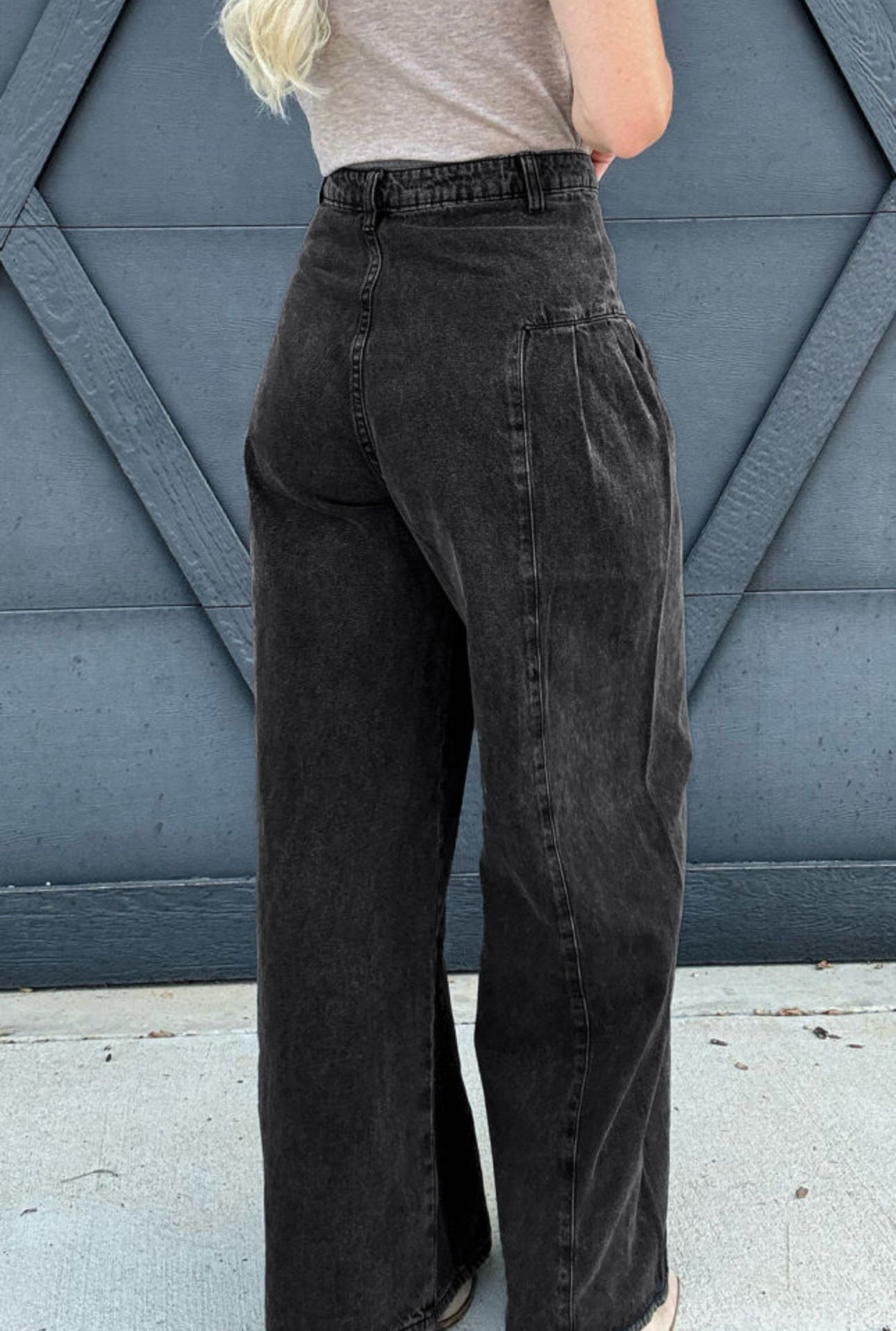 Urban Ease Wide Leg Jeans