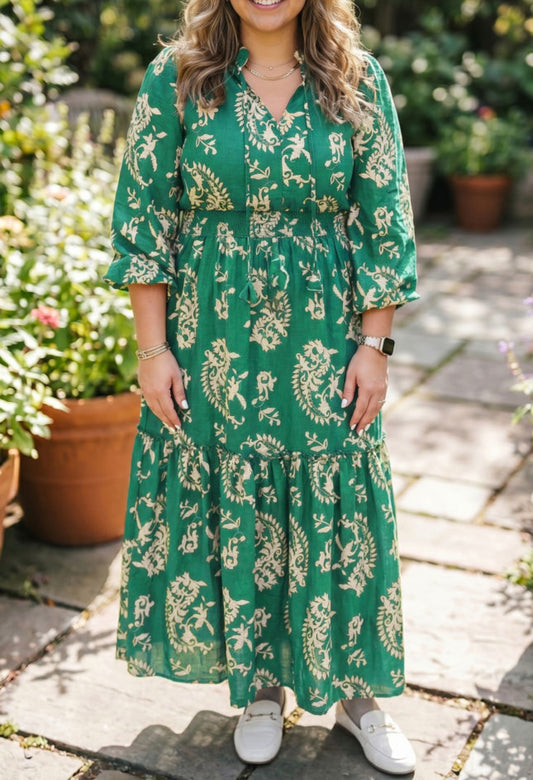 Magnolia Manor Dress - Curvy