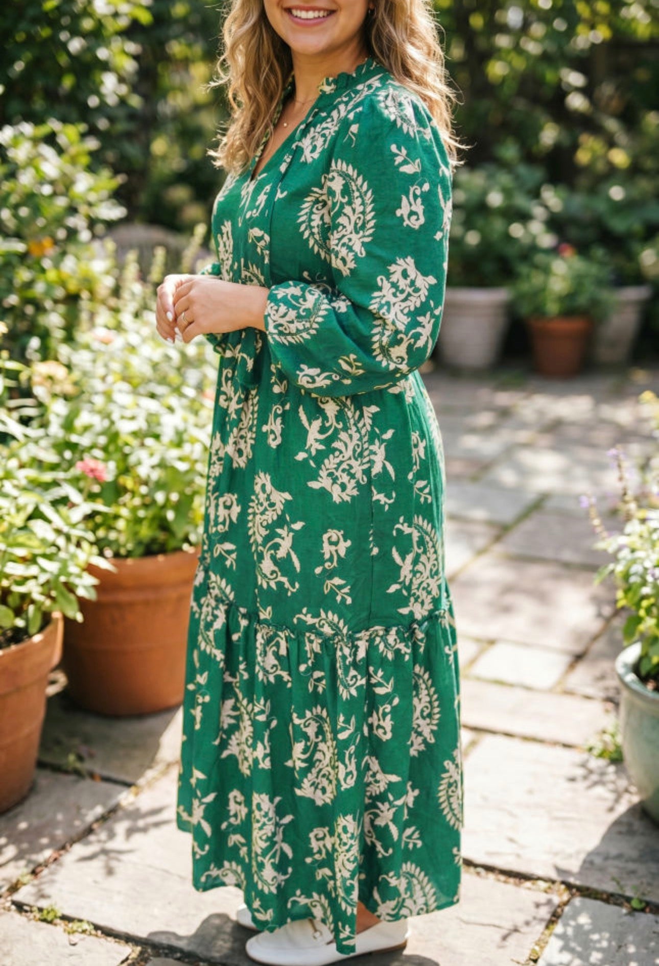 Magnolia Manor Dress - Curvy
