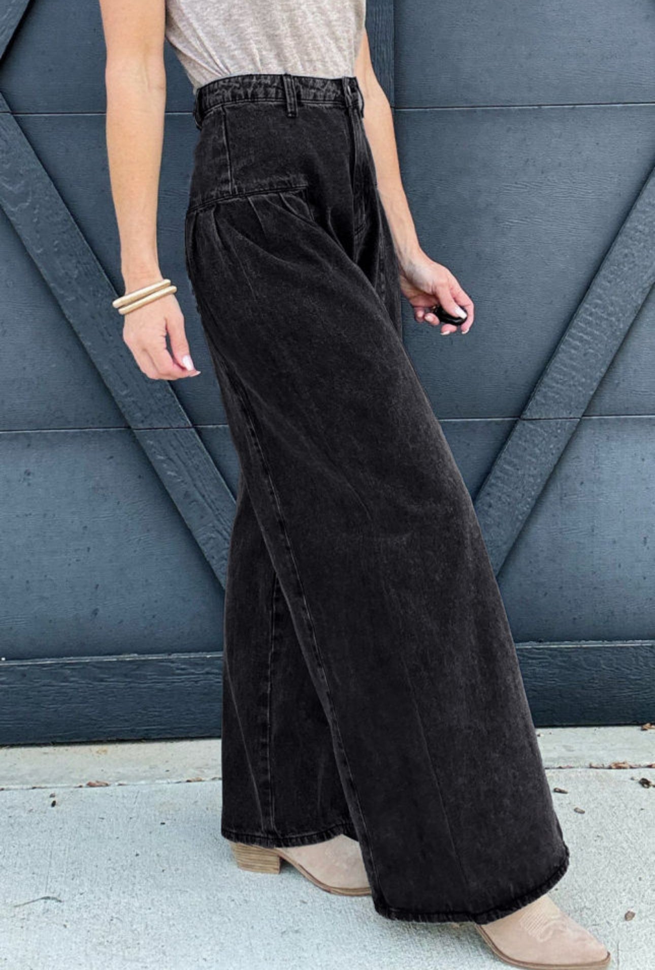 Urban Ease Wide Leg Jeans