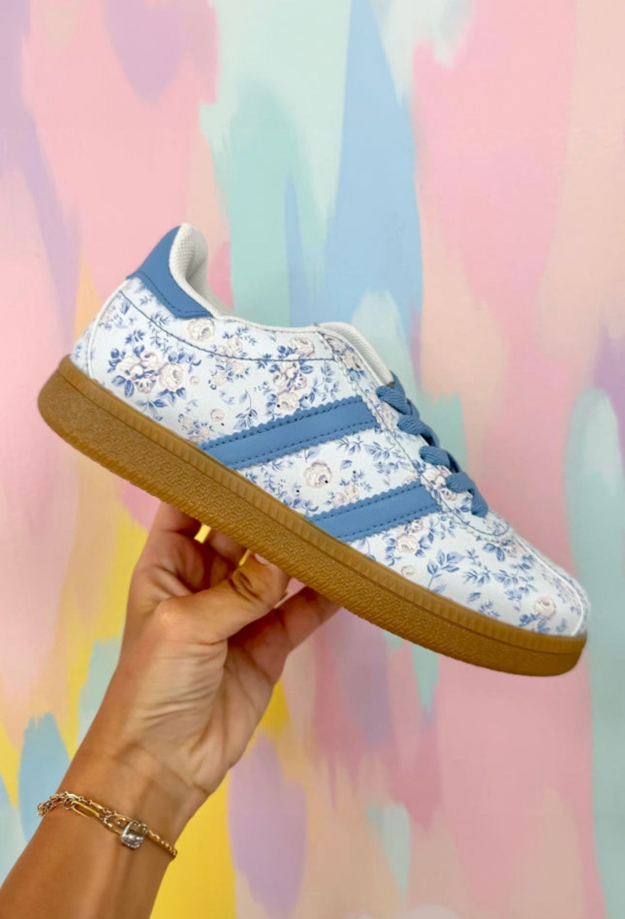 Varsity Bloom Sneakers