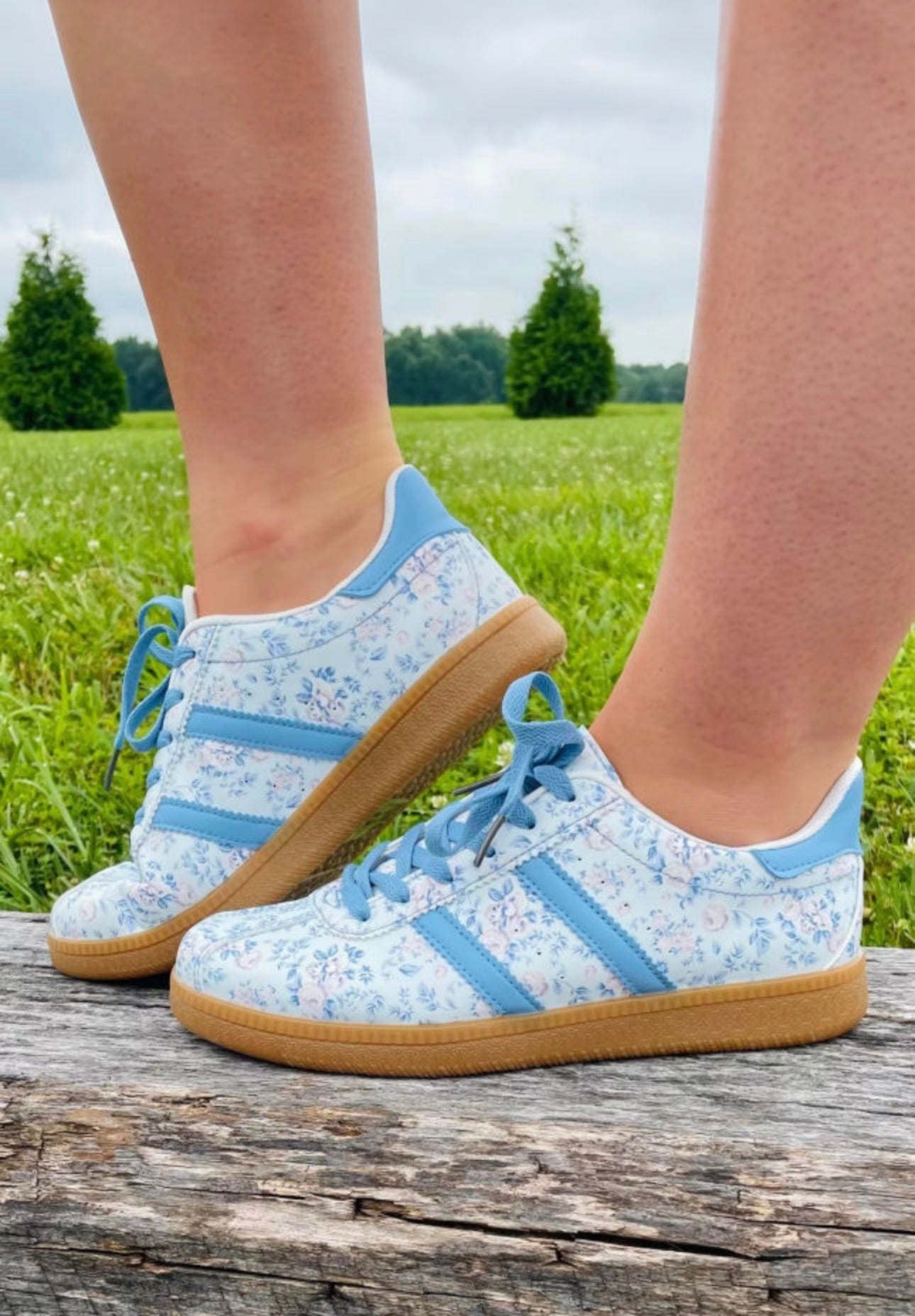 Varsity Bloom Sneakers