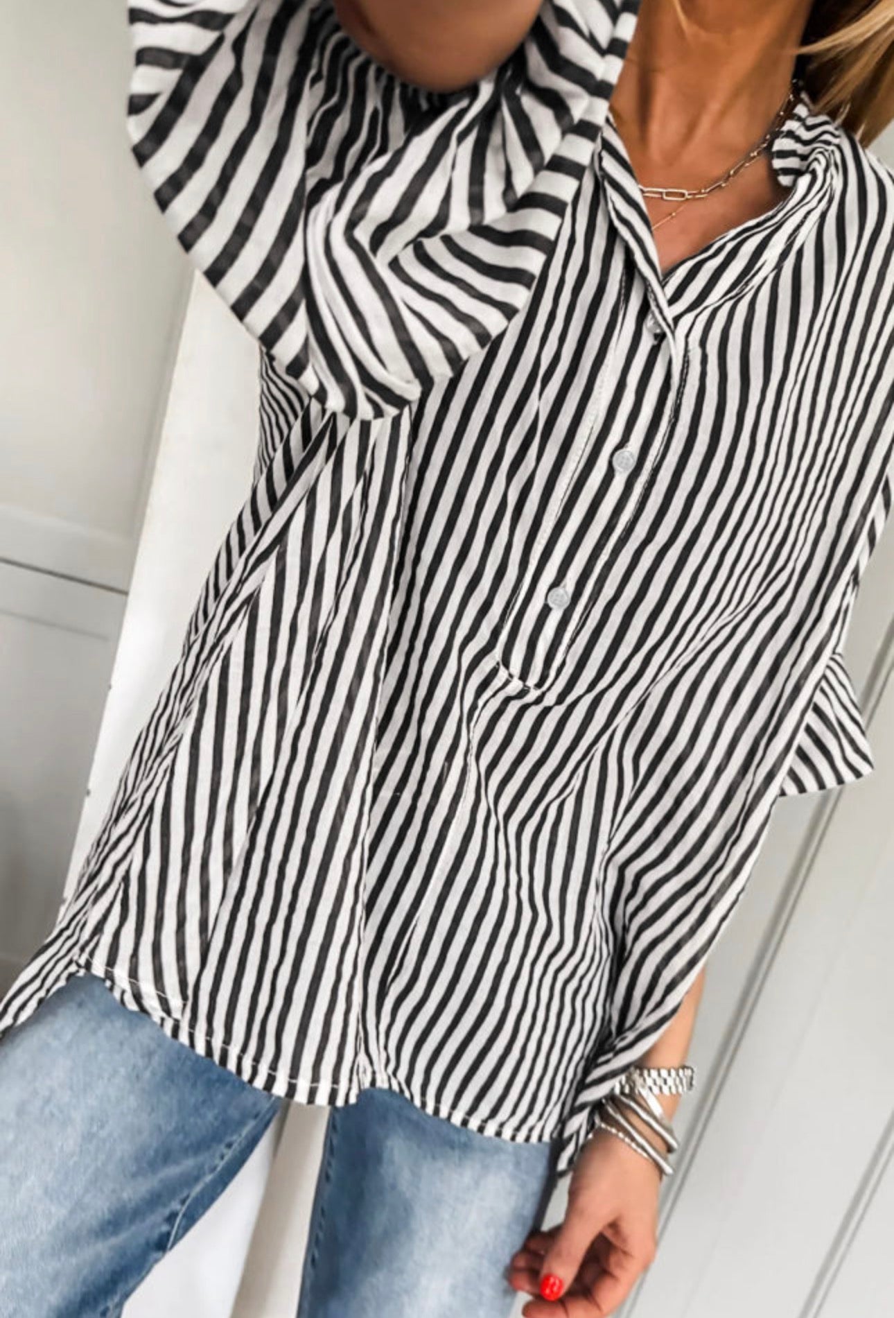 The After Hours Stripe Top