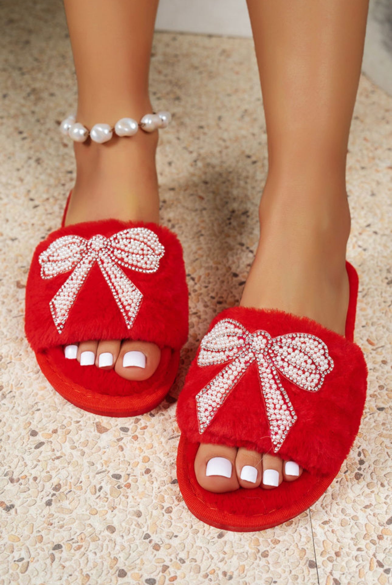 Holiday Glam Slippers
