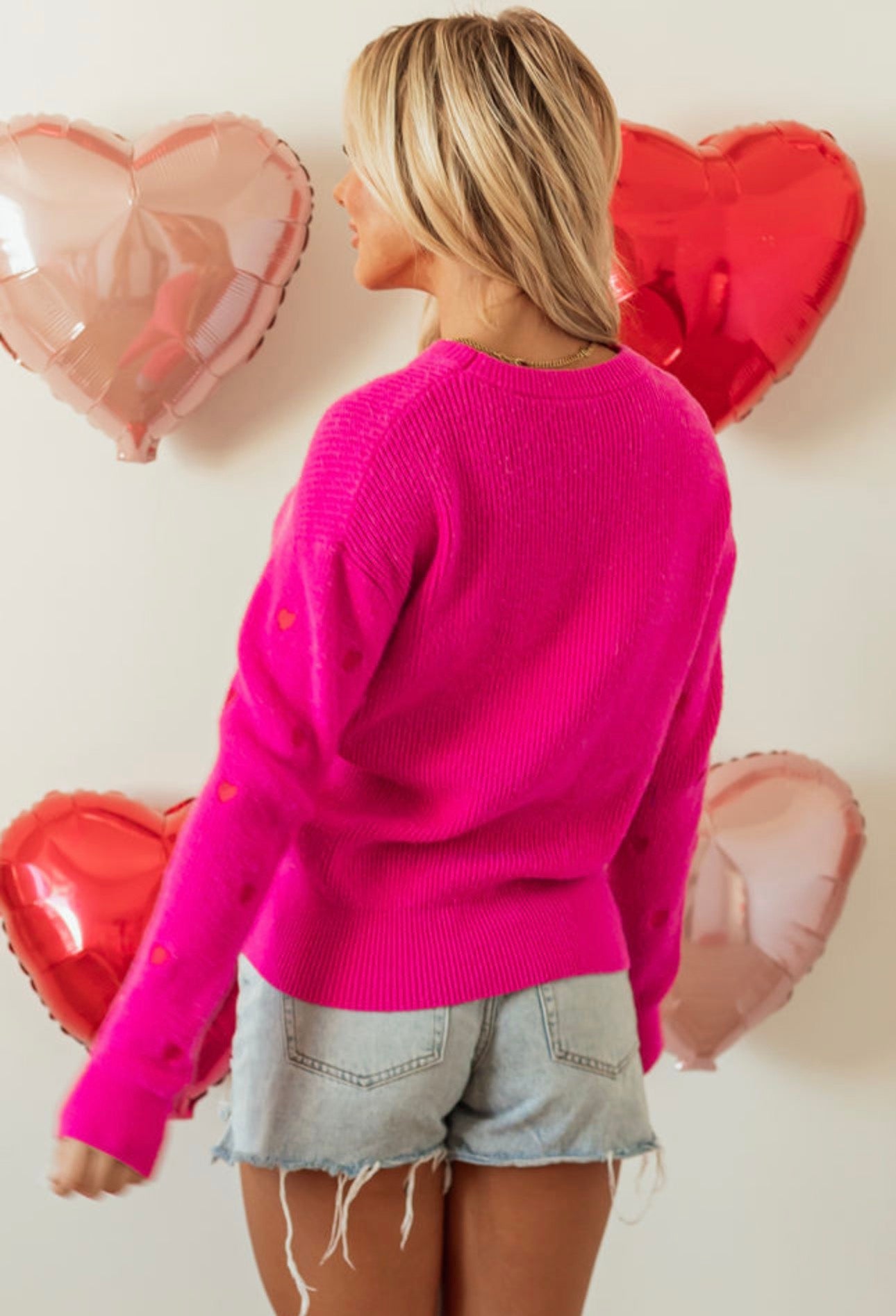XOXO Heart Knit