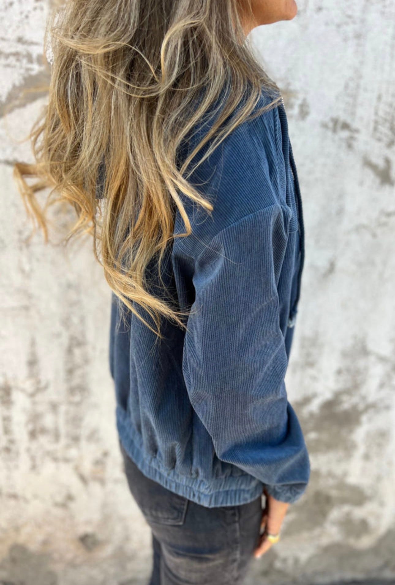 Indigo Hour Corduroy Jacket